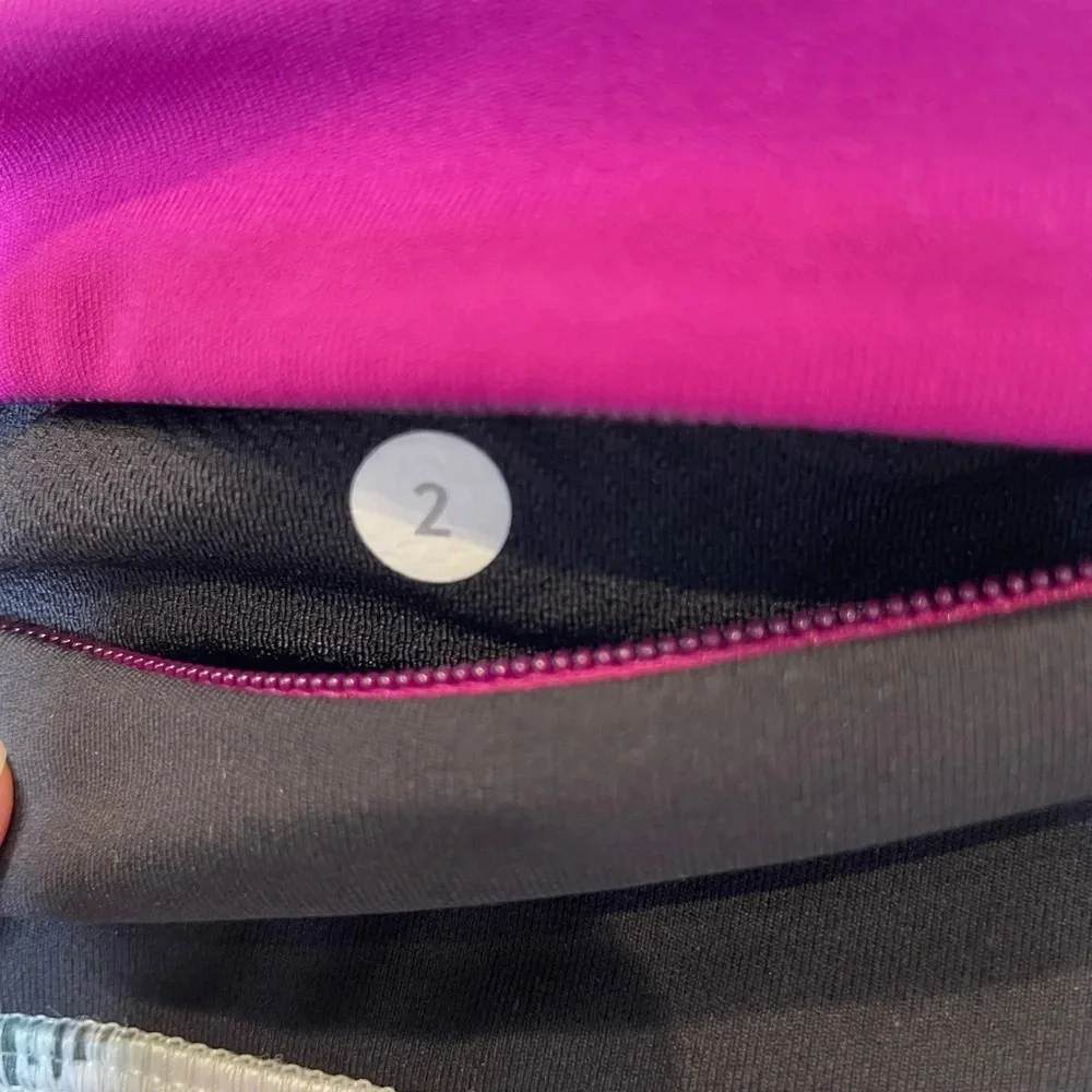 Lululemon Speed Tight III Full On Luxtreme Thigh Pockets Pigment Size 2 - Picture 4 of 8